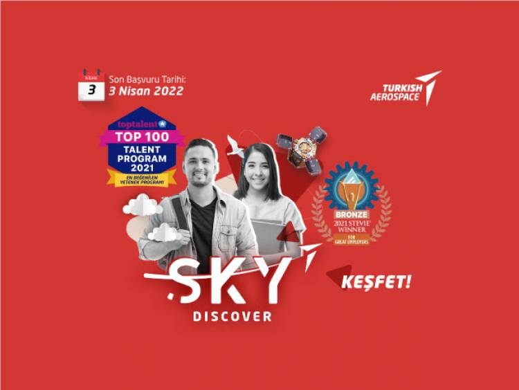 TUSAŞ SKY Discover Yaz Stajı Programı Başvuruları Başladı!