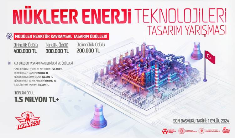 TEKNOFEST 2024 Nükleer Enerji Teknolojileri Tasarım Yarışması